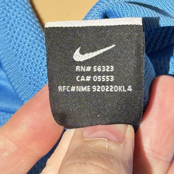 Vintage Nike FitDry Golf Polo Shirt Men’s XXL Blue Performance Athletic EUC - Picture 8 of 8